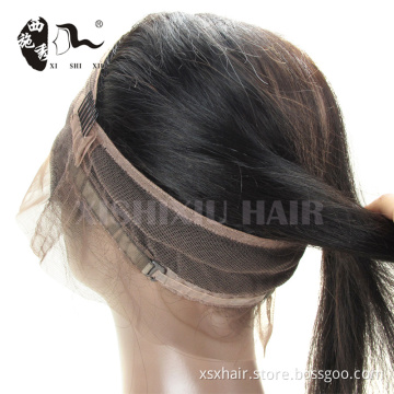 Wholesale Price 100% Human Hair 22*4cm 360 Full Lace Band Frontal